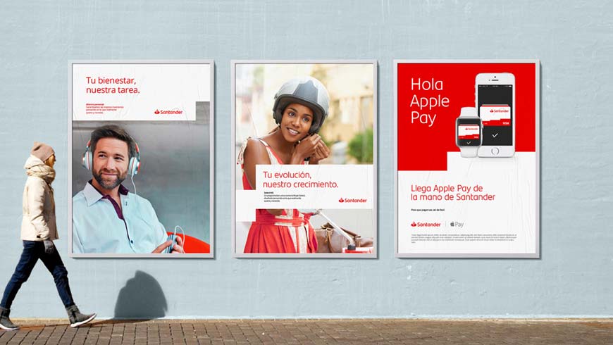 西班牙Santander銀行LOGO設(shè)計(jì)，改善用戶體驗(yàn)是王道-5