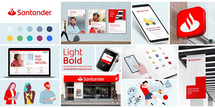 西班牙Santander銀行LOGO設(shè)計(jì)，改善用戶體驗(yàn)是王道-6